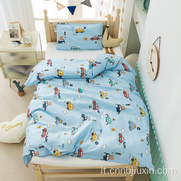 Set di biancheria da letto di cotone 100% per bambini / bambini